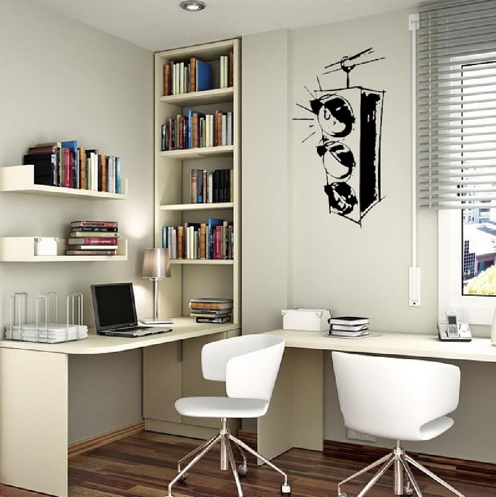 Exemple de stickers muraux: Feux Tricolores